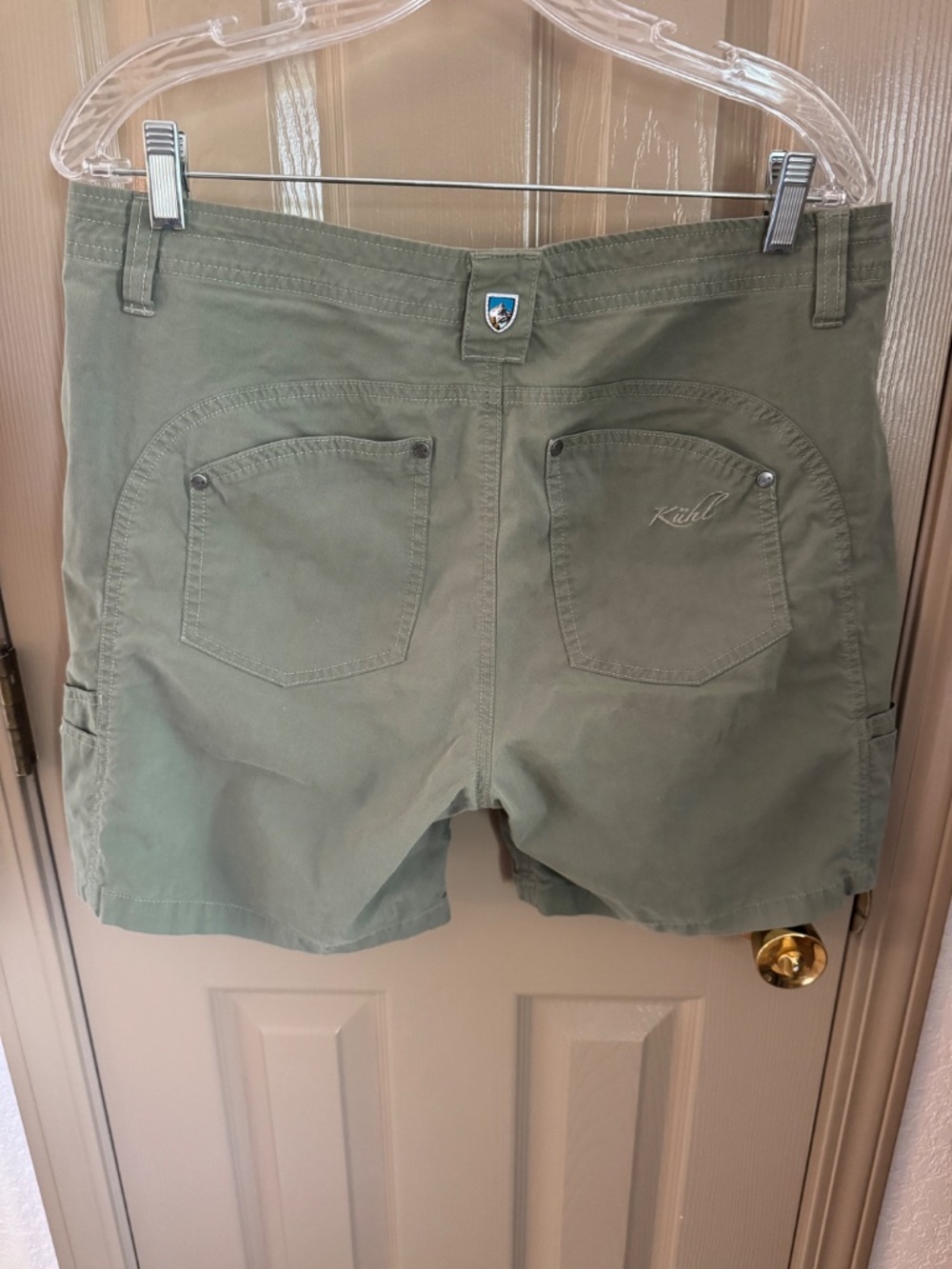 Kuhl free range green shorts Sz 12